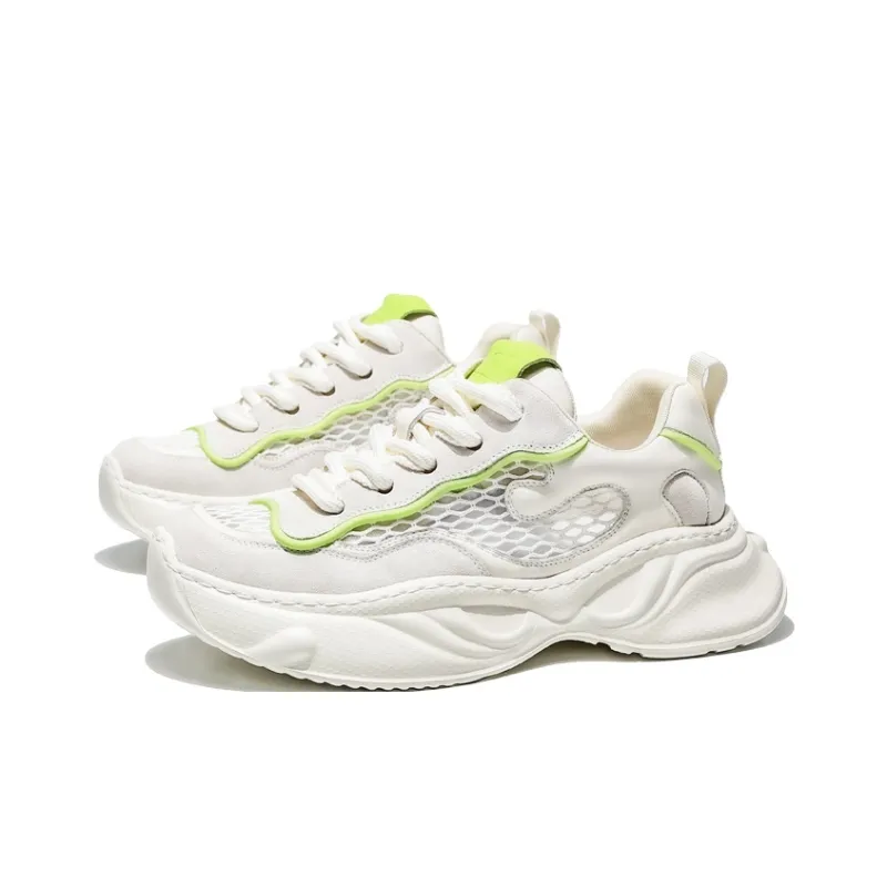 MOERBAI Wear Resistant Breathable Lightweight Height Increasing Low Top Casual Shoes Unisex-2