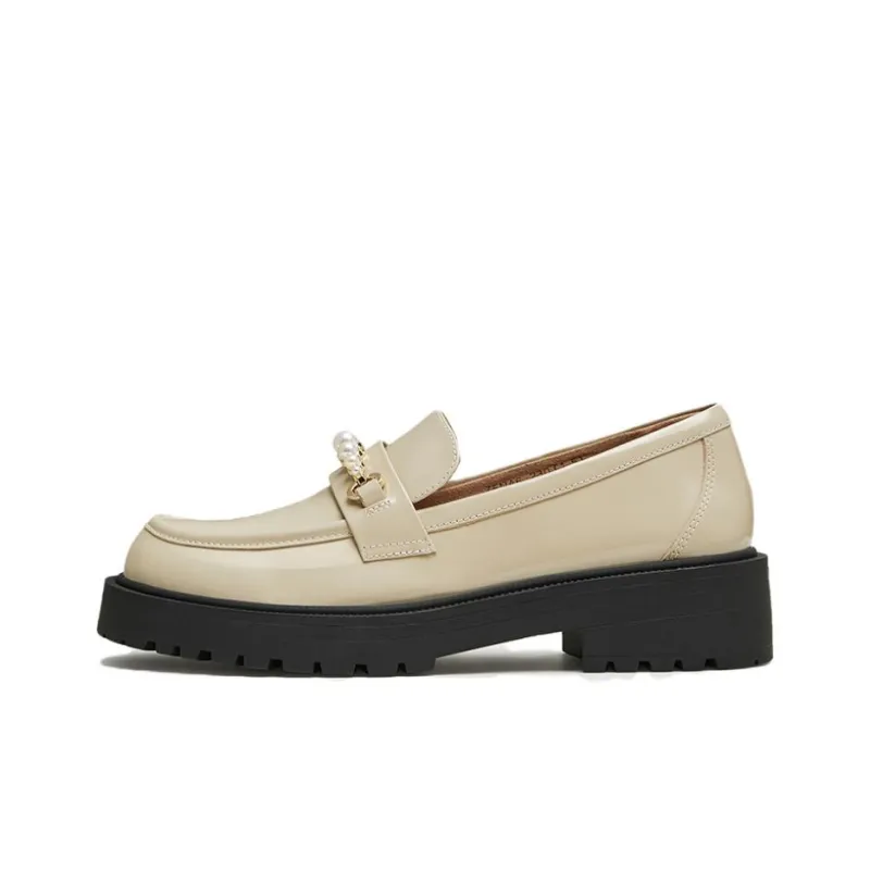 TATA Loafers Women's Solid Color-4