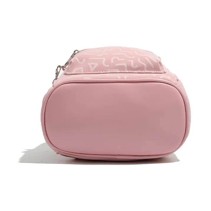 Bywhich PU Backpack Regular Women's Pink-4