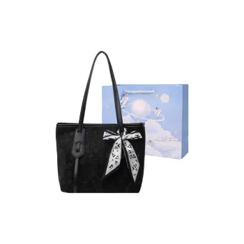 Duoluplo Doron Paul PU Shoulder Bag Regular Women's Black/Ecru/Blue/Green/Silver