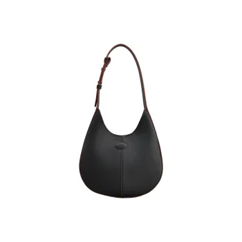 TOD'S Di Logo Debossed Mini Hobo Bag