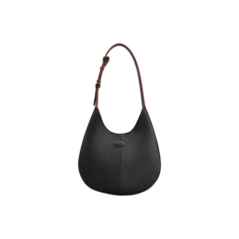 TOD'S Di Logo Debossed Mini Hobo Bag-0