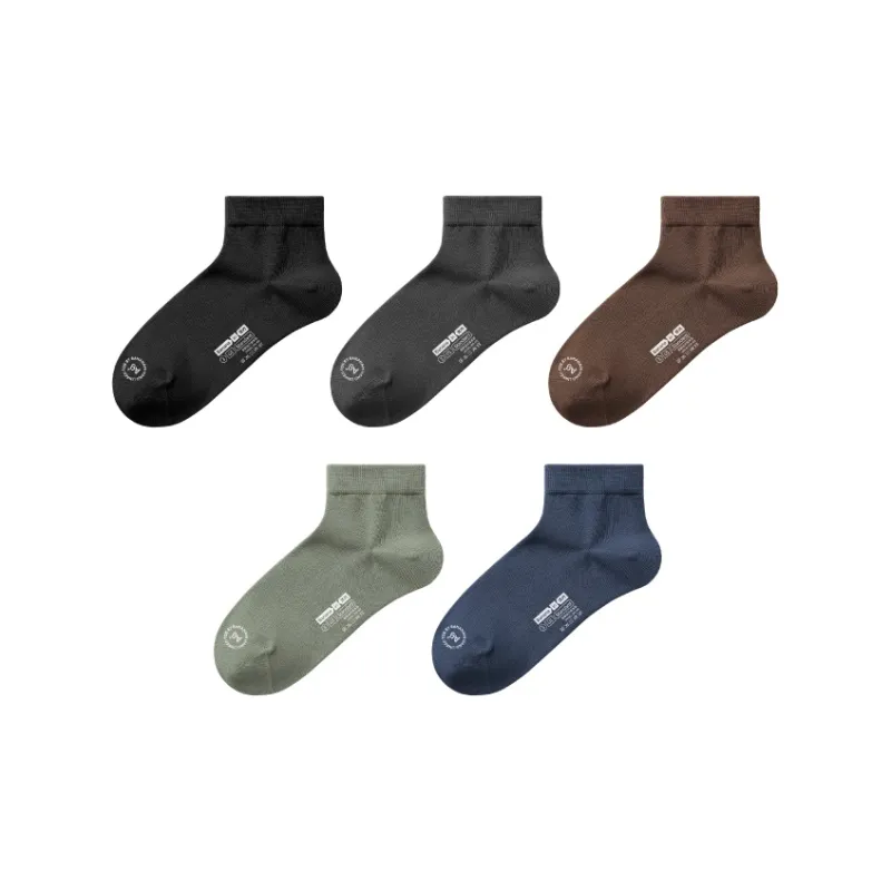 Bananain Ankle Socks Men's 5 Pack-2