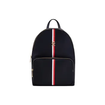 Tommy Hilfiger Polyamide Backpack Large Size Women's Black