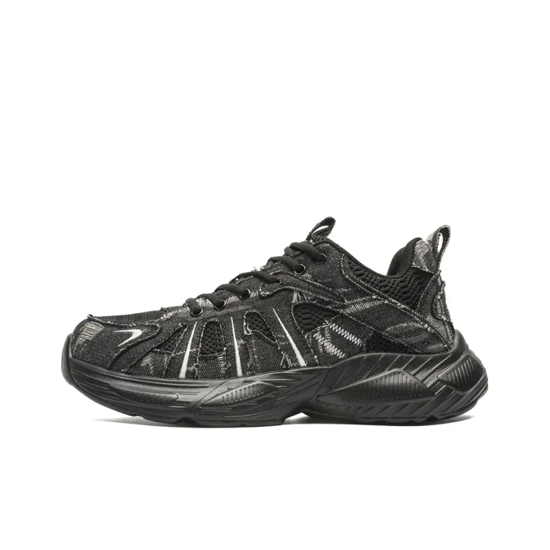 Grumpy Ram Breathable Height Increasing Low Top Chunky Sneakers Men's-0