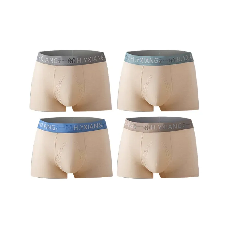H YXIANG Underpants Men's 4 Pack-1
