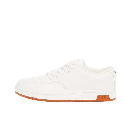 KENZO Dome Skateboard Shoes Men Low-Top White