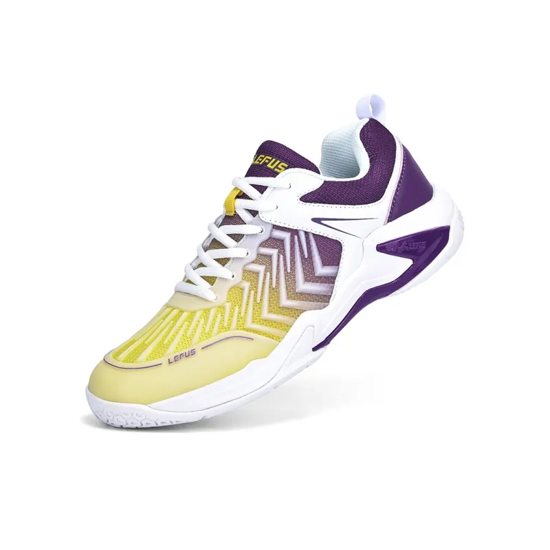 LEFUS Cushioned Slip-Resistant Abrasion-Resistant Breathable Low-Top Badminton Shoes Unisex-5