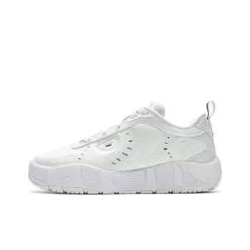 FILA MELT Wear-Resistant Low-Top Skateboard Shoes Women's White Gray