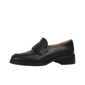 WUDASHU Loafers Women's Black/Caramel