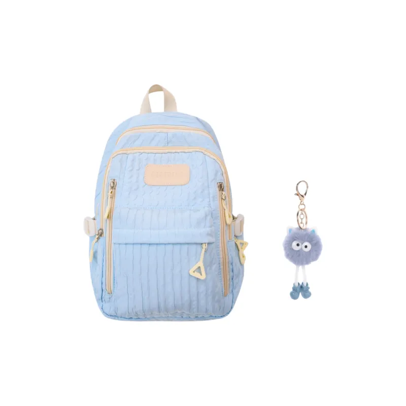 KAMLUI Nylon Backpack Laptop Bag Mini Women's Multicolor-7