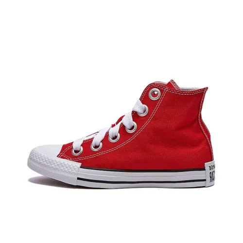 Converse Chuck Taylor All Star Canvas Shoes Unisex High-Top Red