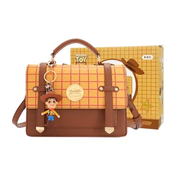 Disney Toy Story Series Synthetic Leather Handbag Regular Women's Saffron