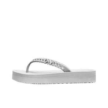 MICHAEL KORS Flip Flops Women's Silver