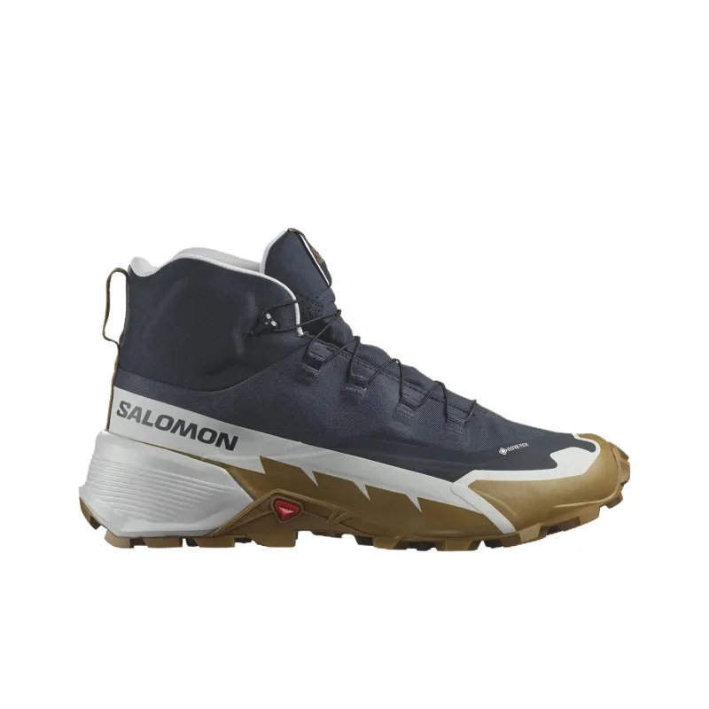 SALOMON Cross Hike 2 Mid GORE TEX 'Carbon Bronze Brown'-1