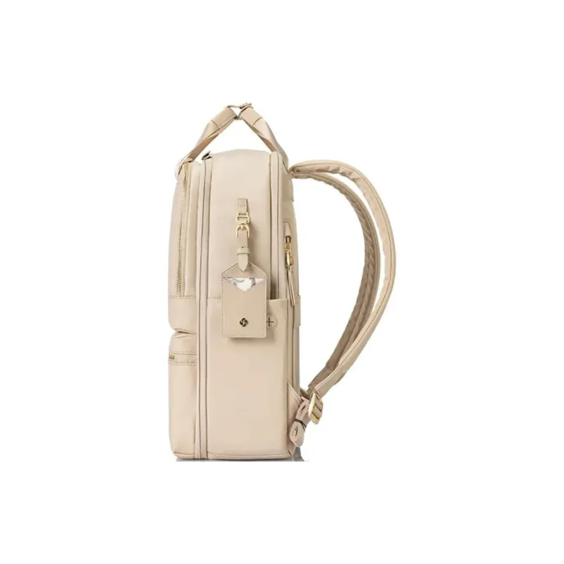 SAMSONITE V&A Collaboration AQUARIUS Fabric Backpack Unisex Ivory White-2