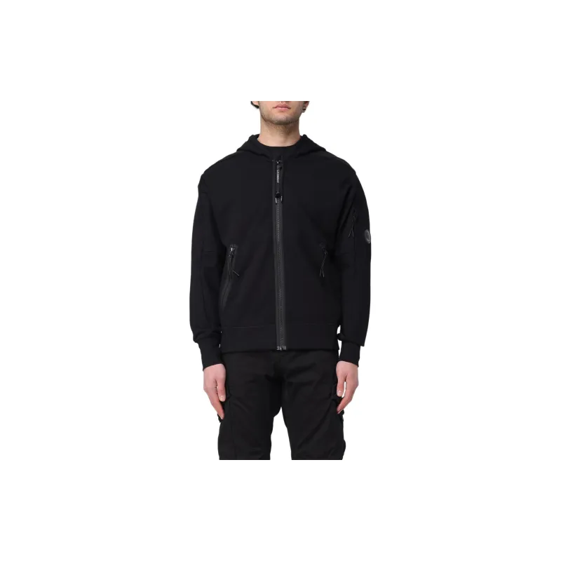 C.P.Company Lens Detailed Zipped Hoodie-1