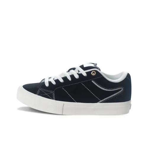 Ollieskate Skateboard Shoes Unisex Low-Top White/Black