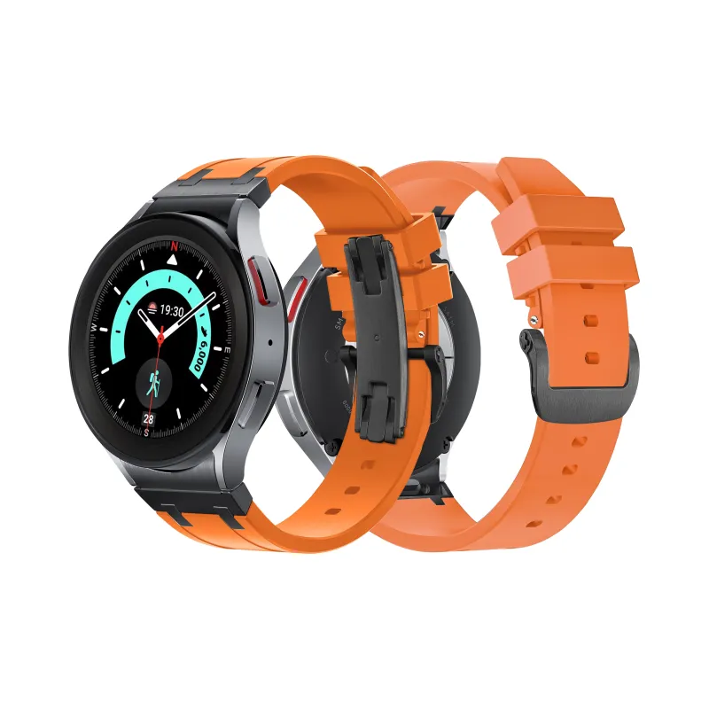 AKGLEADER Samsung Compatibility Watch Band Silicone Material-3