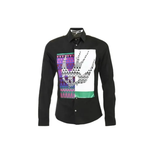 McQ Alexander McQueen Shirts Men Black