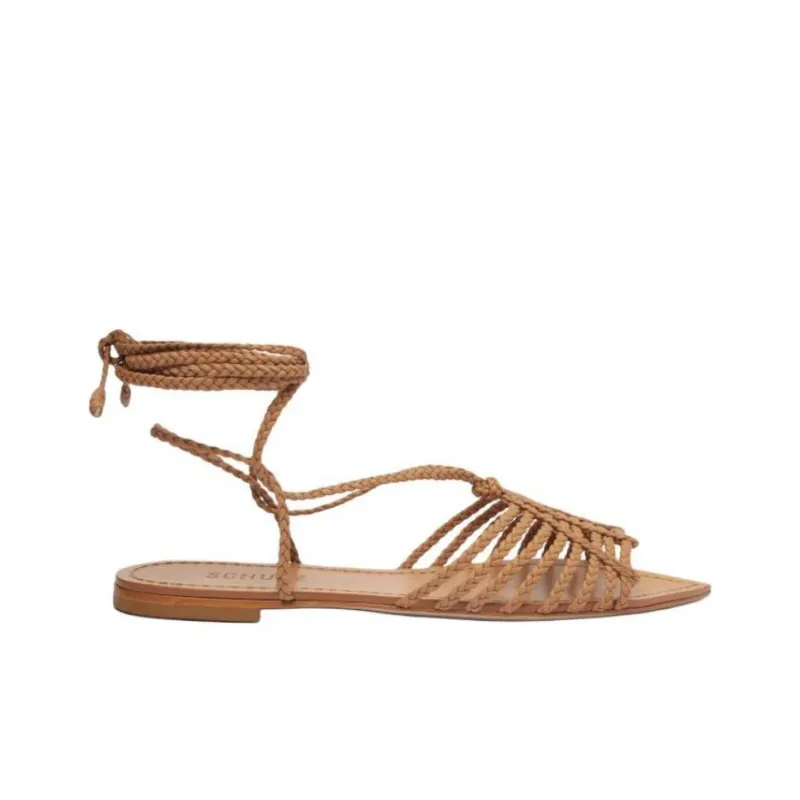 Schutz Adele Roman Sandals Women's Umber-1