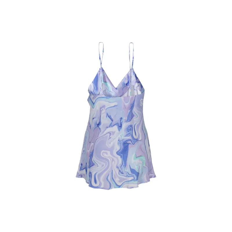 BCBGMAXAZRIA Marbled pattern Sleeveless Top-1