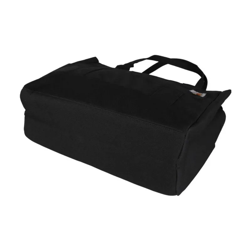 Carhartt Polyester Tote Bag Shopping Bag Shoulder Bag Handbag Regular Unisex Black-3