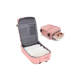 Pink Upgraded Tubas (with Wet-Dry Separation Pocket, Independent Shoe Compartment, and Individual Laptop Compartment)