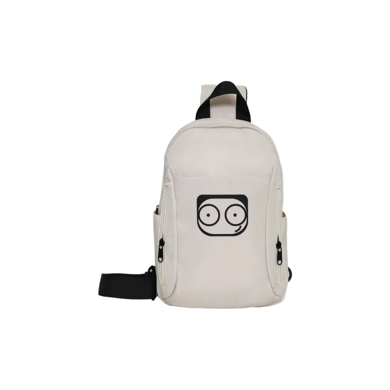 PULUWIRR Nylon Sling Bag Regular Unisex White/Black/Yellow/Green/Pink-0