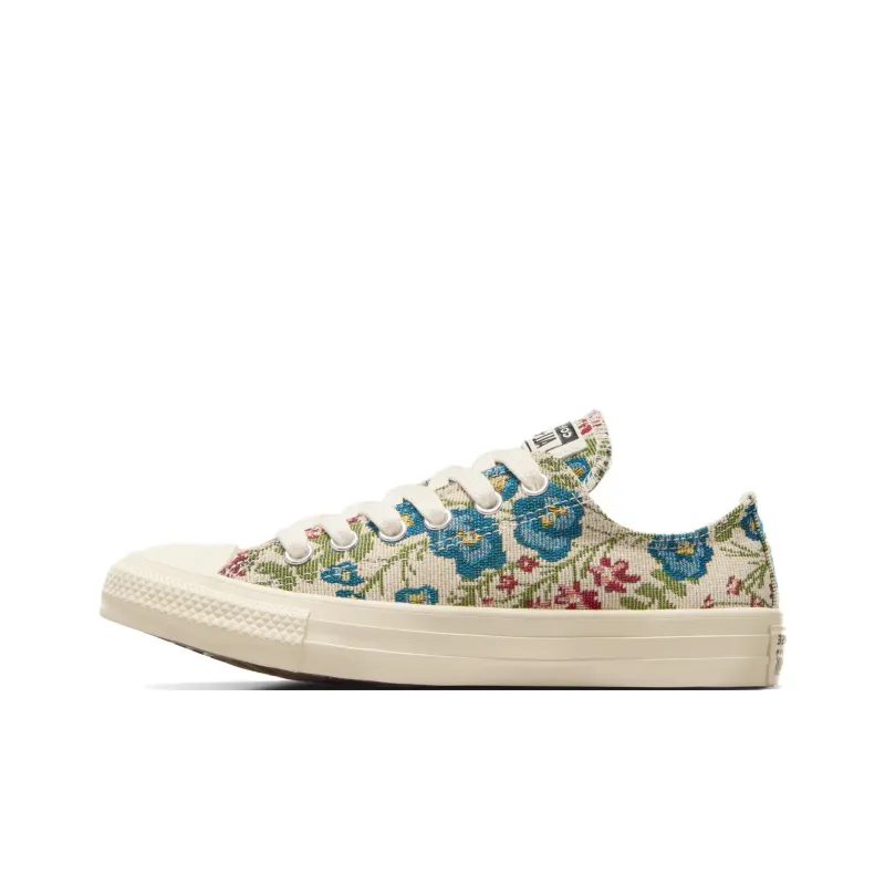 Converse Chuck Taylor All Star Anti Slip And Wear Resistant Lightweight Low Top Skateboard Shoes Women's Beige-0