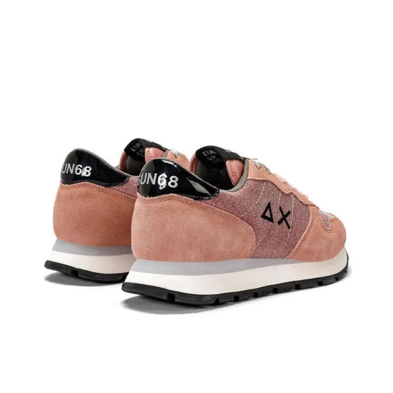 SUN68 Low Top Casual Shoes Women's Light Pink-4