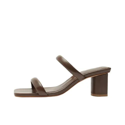 Rebecca Allen x Schutz Slide Slippers 6.5cm Women's Brown
