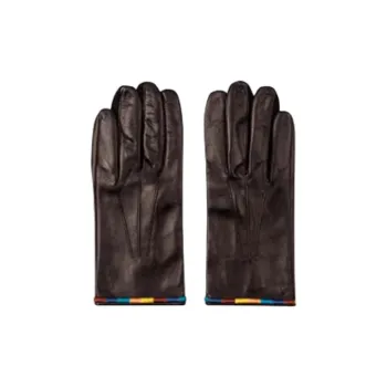 Paul Smith Sheepskin Gloves Men's Chocolate