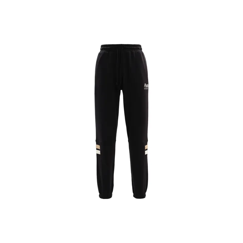 PUMA Knitted Sports Pants Men's Black-1