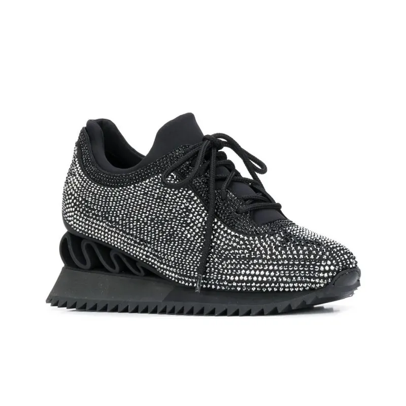 Le Silla Reiko Wave Crystal embellished Sneakers Women's-2
