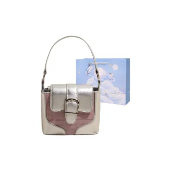 Duoluplo Doron Paul PU Portable Crossbody Bag, Shoulder Bag Women's Silver & Pink/Silver & Red/Red/Black