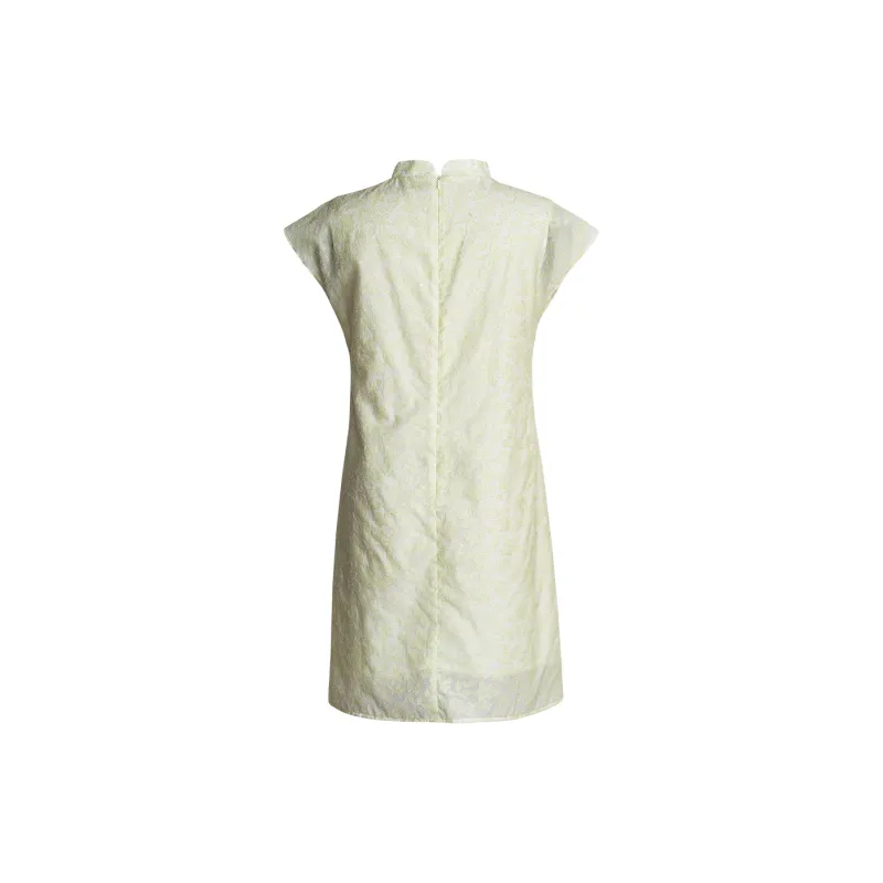 ROEYSHOUSE SS24 Short Sleeved Dresses Women's Light Green-1