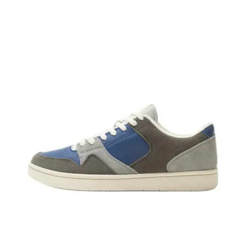 ZARA Skateboard Shoes Men Low-Top Blue