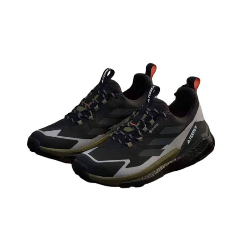 Adidas Terrex Free Hiker 2.0 Low Gore Tex Core Black Carbon Olive Strata-2