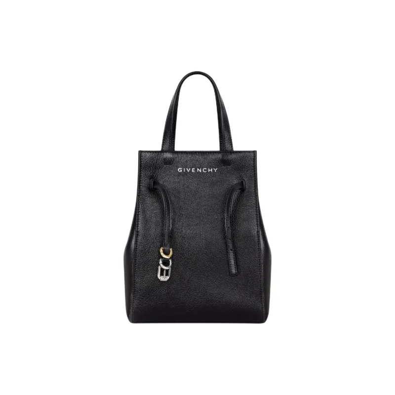 Givenchy Leather Tote Bag, Shopping Bag, Handbag Mini Women's Black-1