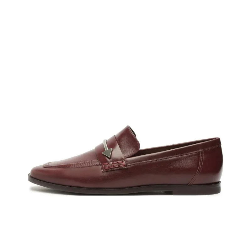 Schutz Desmond Loafers Women's Brown Red-0