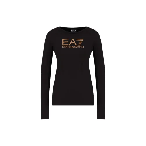 EMPORIO ARMANI EA7 T-Shirts Women's Black