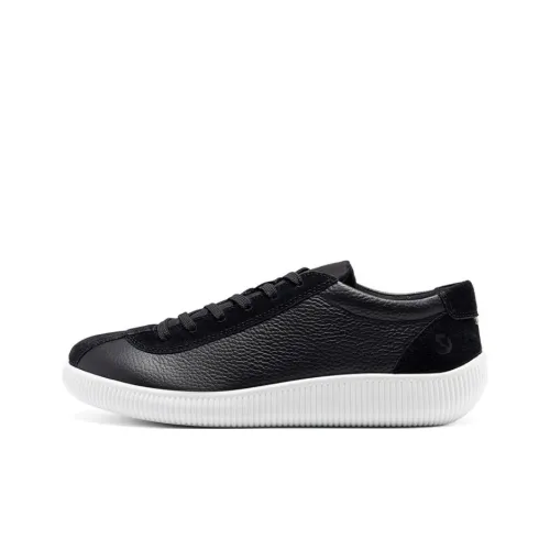 Ecco Low Top Casual Shoes Men's Black