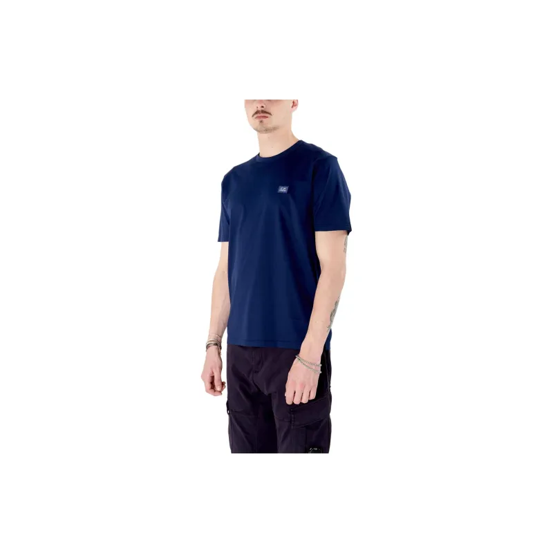 C.P.Company Logo Patch Crewneck T Shirt-2