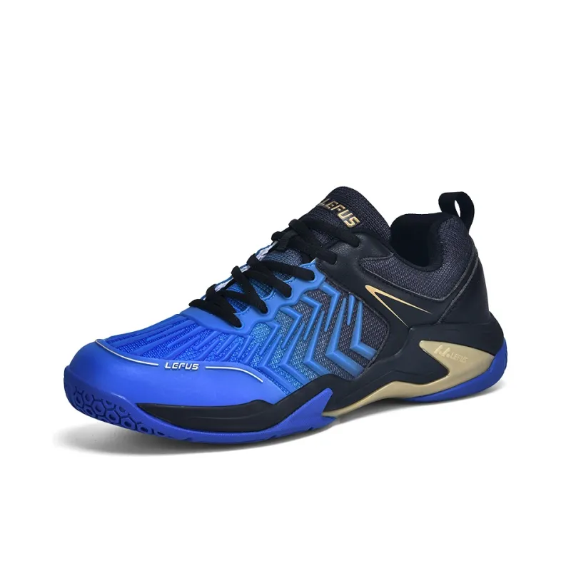 LEFUS Cushioned Slip-Resistant Abrasion-Resistant Breathable Low-Top Badminton Shoes Unisex-36