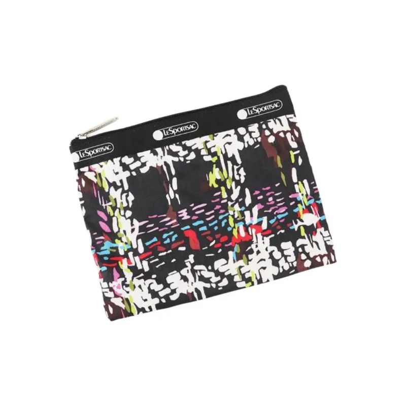 LeSportsac Polyester Crossbody Bag Shoulder Bag Women's Black & Multicolor-5