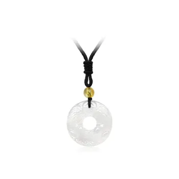 VANA Chalcedony Jade Necklaces Unisex