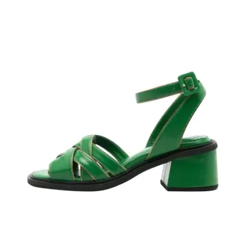 Sarah Chofakian Giverny Strap Sandals 4.5cm Women's Green