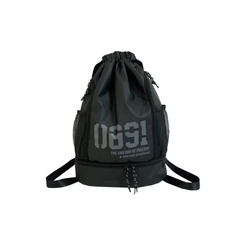 OURFUN Oxford backpack Moschino Unisex Gray/Orange Red/Green