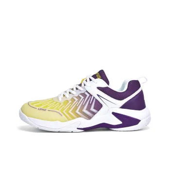 LEFUS Cushioned Slip-Resistant Abrasion-Resistant Breathable Low-Top Badminton Shoes Unisex